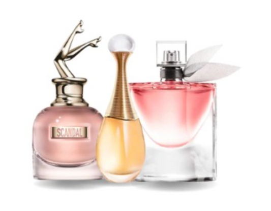 Set x3 Scandal Mujer, J'adore, Vie bella