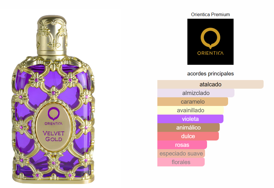Orientica Velvet Gold(Con Estuche)